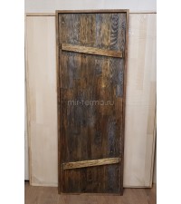 Дверь для бани (массив липы мореный) 