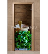 Дверь для бани f203 (стекло)