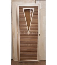 Термодверь для бани(Вагонка №2)