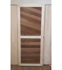 Термодверь для бани (Массив№2)