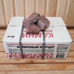 Малиновый Кварцит Камень для парной