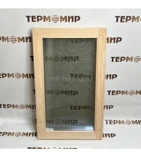 Евро Окно Alder Wood 100х60см Панорамное