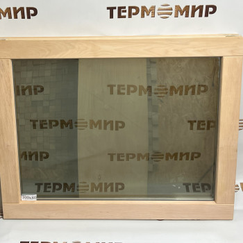Евро Окно Alder Wood 100х80см Панорамное