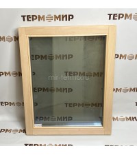 Евро Окно Alder Wood 100х80см Панорамное