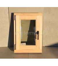 Окно из ольхи