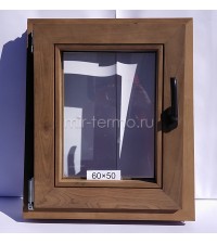 Евро Окно Thermo Wood 60×50см