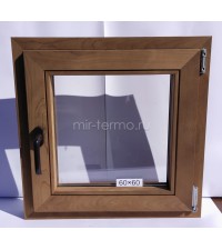 Евро Окно Thermo Wood 60×60см