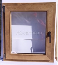 Евро Окно Thermo Wood 80×70см