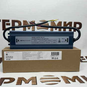 Трансформатор SWG PRO 200W 24V