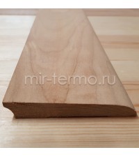 Плинтус евро 90мм  ТермоЛипа/Ольха 